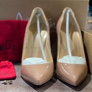 Christian Louboutin Nude Pigalle Follies Pumps AUTHENTIC
